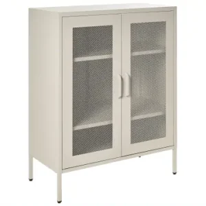 Letzte Chance Beliani Sideboard WAKATIPU in Beige - (W) 80 x (H) 102 x (L) 40 cm günstig kaufen | limango