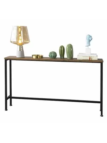 SoBuy Konsolentisch in Braun und Schwarz - (B)120 x (H)65 x (T)20cm günstig kaufen | limango Jetzt Bestellen