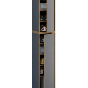 VCMXL Holz Großer Schuhschrank Schuhkommode Salia B30 in Anthrazit günstig kaufen | limango Heißes Angebot