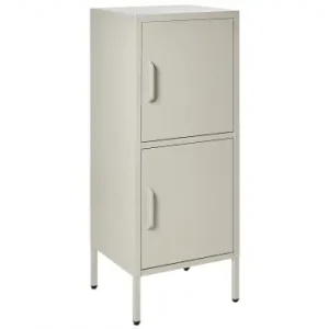 Beliani Büroschränke HURON in Beige - (W) 40 x (H) 102 x (L) 40 cm günstig kaufen | limango Versand Am Gleichen Tag