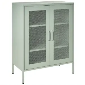 Beliani Sideboard WAKATIPU in Grün - (W) 80 x (H) 102 x (L) 40 cm günstig kaufen | limango Online Kaufen