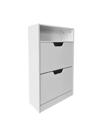 Kracherpreis relaxdays Schuhschrank in Weiß - (B)60 x (H)102 x (T)24 cm günstig kaufen | limango