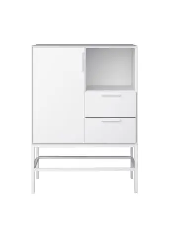Heißes Angebot ebuy24 Sideboard Ravn Weiß 80 x 42 cm günstig kaufen | limango