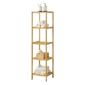 Nur Für Kurze Zeit en.casa Standregal Lierne Bambus in Beige (L)33cm (B)33cm (H)140cm günstig kaufen | limango