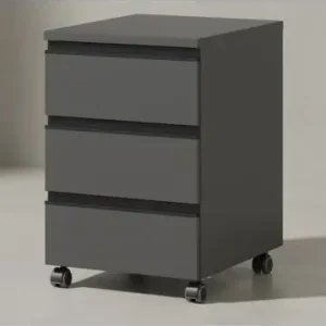 Nur Heute KADIMA DESIGN Rollcontainer Soft-Close 3 Schubladen, Bürocontainer "Stuttgart" in Graphit günstig kaufen | limango