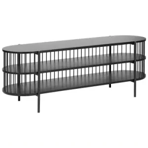 Kracherpreis Beliani TV-Möbel BIRSON in Schwarz - (W) 140 x (H) 50 x (L) 44 cm günstig kaufen | limango