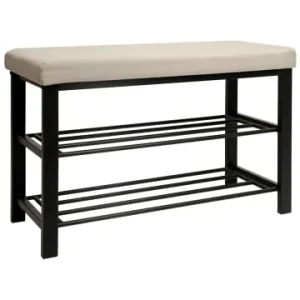 Solange Der Vorrat Reicht DuneDesign Schuhregal mit Sitzbank Lund in Beige günstig kaufen | limango