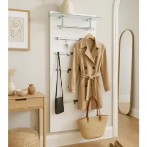 Neue Ware möbel-direkt Garderoben-Paneele Aisha in weiß günstig kaufen | limango