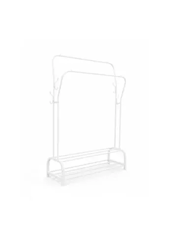 Markenprodukt relaxdays Kleiderständer in Weiß - (B)110 x (H)146 x (T)33 cm günstig kaufen | limango