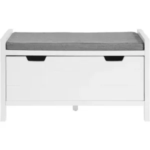 Online Kaufen SoBuy Schuhbank in Weiß - (B)91 x (H)50 x (T)30cm günstig kaufen | limango