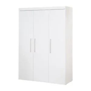 Wochenendangebot roba Kleiderschrank Kimi 3-türig mit Softclose, Kleiderstange & Metallgriffen günstig kaufen | limango