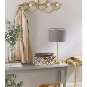 Kostenloser Rückversand möbel-direkt Wandgarderobe Johannes in goldfarben günstig kaufen | limango