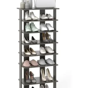 Kostenloser Rückversand COSTWAY 8 stufig Schuhständer in Grau günstig kaufen | limango