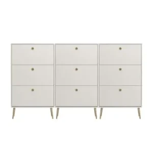 Wochenendangebot ebuy24 Schuhschrank Softline Weiß 246 x 26 cm günstig kaufen | limango