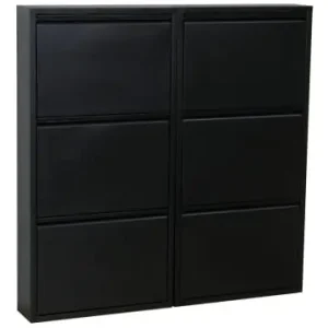 ebuy24 Schuhschrank Pisa Schwarz 101 x 16 cm günstig kaufen | limango Saisonangebot