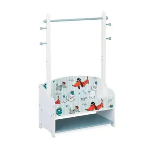 Beliebt relaxdays Kleiderständer "Hunde" in Blau/ Weiß - (B)71 x (H)101 x (T)30 cm günstig kaufen | limango