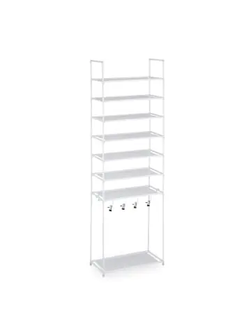 relaxdays Schuhregal in Grau - (B)60 x (H)186 x (T)30 cm günstig kaufen | limango Solange Der Vorrat Reicht