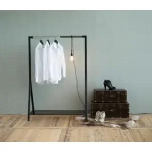 Billig ebuy24 Garderobenständer Bowie Schwarz 117 x 59 cm günstig kaufen | limango