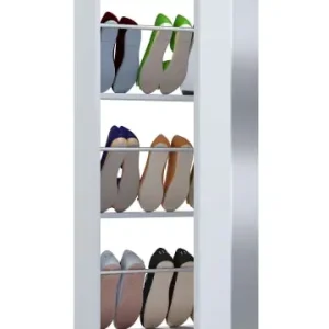 Gratis Versand VCMHolz Schuhschrank Schuhkommode Fulisa L Spiegel in Weiß günstig kaufen | limango