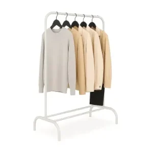 relaxdays Kleiderständer in Weiß - (B)110 x (H)150 x (T)40 cm günstig kaufen | limango Bestpreis