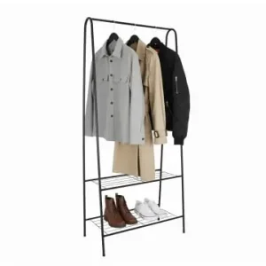 relaxdays Kleiderständer in Schwarz - (B)60 x (H)151 x (T)34,5 cm günstig kaufen | limango Direktkauf