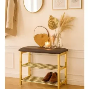 möbel-direkt Sitzbank Schuhregal in messing günstig kaufen | limango Billig