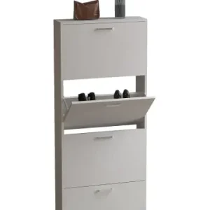 Jetzt Bestellen VCMHolz Schuhregal Schuhschrank Schuhkipper Sulos L in Weiß günstig kaufen | limango