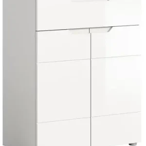 Mega-Angebot xonox.home Schuhkommode(B/H/T: 80x97x37 cm) in weiß und weiß Hochglanz günstig kaufen | limango