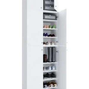 Abverkauf VCMXXL Schuhschrank Kleiderschrank Schrank Lona 59 SA in Weiß günstig kaufen | limango