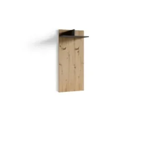 byLiving Garderobe Ben in Artisan Eiche / Anthrazit - (B) 60 x (H) 136 x (T) 27 cm günstig kaufen | limango Kostenfreie Lieferung