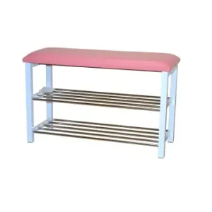 Ausverkauf möbel-direkt Sitzbank / Schuhregal Luisa in rosa günstig kaufen | limango