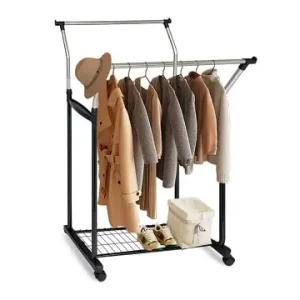 relaxdays Kleiderständer in Silber/Schwarz günstig kaufen | limango Preiswert