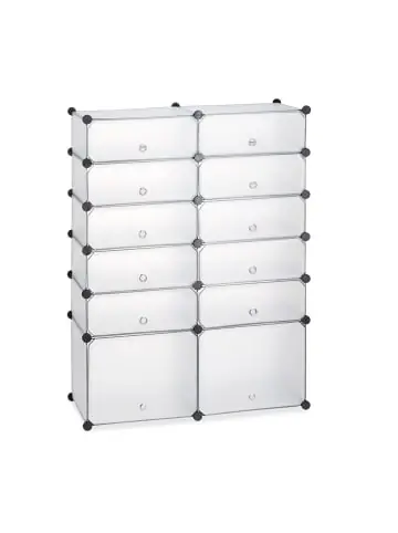 relaxdays Schuhregal in Transparent - (B)94 x (H)125 x (T)37 cm günstig kaufen | limango Mega-Angebot