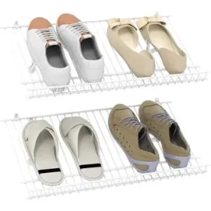 COSTWAY 2er Set Schuhregale Wandmontage 61x30cm in Weiß günstig kaufen | limango Aktuell