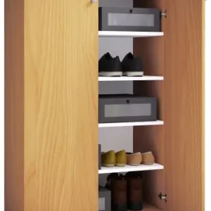 VCMXL Holz Großer Schuhschrank Schuhkommode Lona 5 in Buche günstig kaufen | limango Top-Angebot