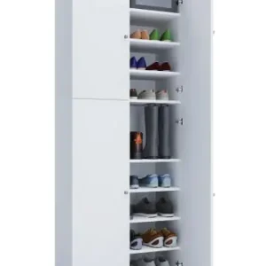 VCMXXL Holz Großer Schuhschrank Schuhkommode Lona 9 in Weiß günstig kaufen | limango Mega-Angebot