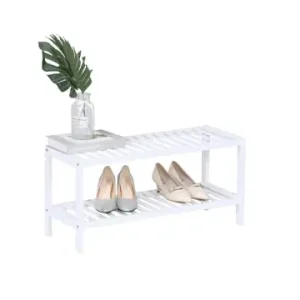 relaxdays Schuhregal in Weiß - (B)70 x (H)33,5 x (T)24,5 cm günstig kaufen | limango Bestseller