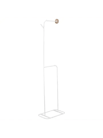 Angebot Beliani Kleiderständer EUREKA in Weiß - (W) 48 x (H) 171 x (L) 30 cm günstig kaufen | limango