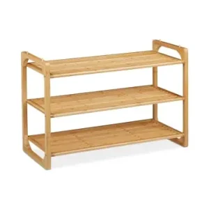 relaxdays Schuhregal in Natur - (B)75,5 x (H)50 x (T)33 cm günstig kaufen | limango Letzte Chance