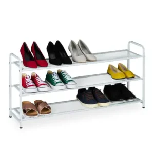 Highlight relaxdays Schuhregal in Weiß - (B)100 x (H)48 x (T)25,5 cm günstig kaufen | limango