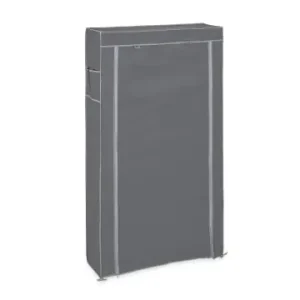 Super-Preis relaxdays Schuhschrank "Stoff" in Anthrazit - (B)86 x (H)158 x (T)30 cm günstig kaufen | limango