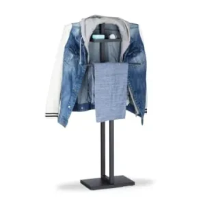 Mega-Angebot relaxdays Stummer Diener in Schwarz - (B)52,5 x (H)112 x (T)20 cm günstig kaufen | limango