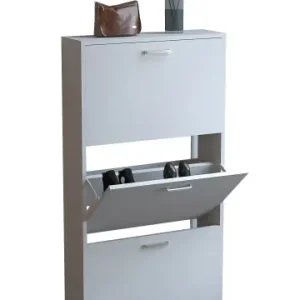 Gratis Versand VCMHolz Regal Schuhschrank Schuhkipper Sulos M in Weiß günstig kaufen | limango