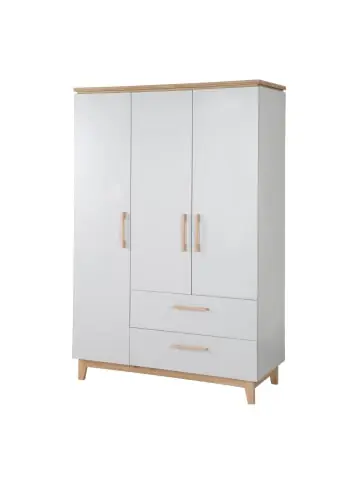 roba Kleiderschrank Caro 3-türig mit 2 Schubladen & Soft-Close-Drehtüren günstig kaufen | limango Expressversand