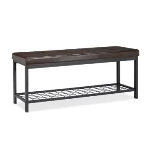 relaxdays Schuhbank in Braun - (B)115 x (H)49 x (T)40 cm günstig kaufen | limango Highlight
