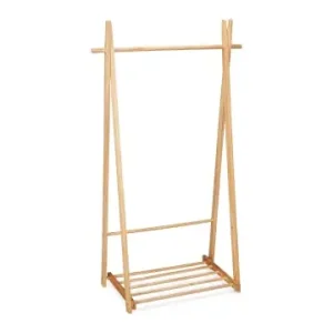 relaxdays Kleiderständer in Natur - (B)87,5 x (H)153 x (T)45 cm günstig kaufen | limango Wochenendangebot