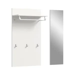 Neuheit ebuy24 Garderobenmöbelset Jam (2-teilig) Weiß 90 x 27 cm günstig kaufen | limango