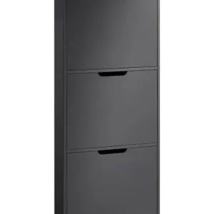 SoBuy Schuhkipper in Schwarz - (B)50 x (H)129 x (T)19cm günstig kaufen | limango Kostenfreie Lieferung