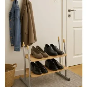 möbel-direkt Schuhregal "Delvin" in Buche-Nachbildung, 2 Böden günstig kaufen | limango Neu Im Sortiment