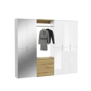 ebuy24 Garderobenmöbel ProjektX Weiß 213 x 34 cm günstig kaufen | limango Kostenloser Versand